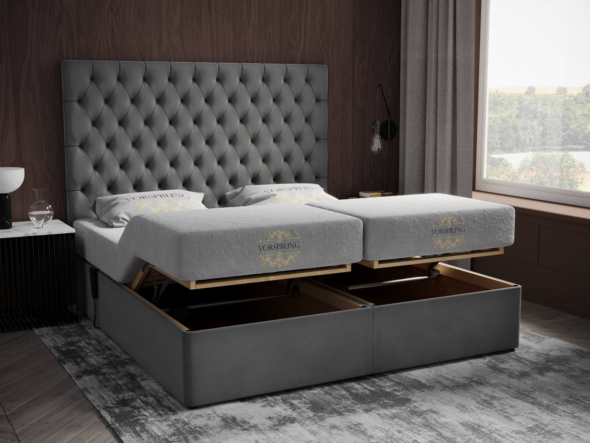 Twin Operation Adjustable Beds - Premium UK adjustable beds collection
