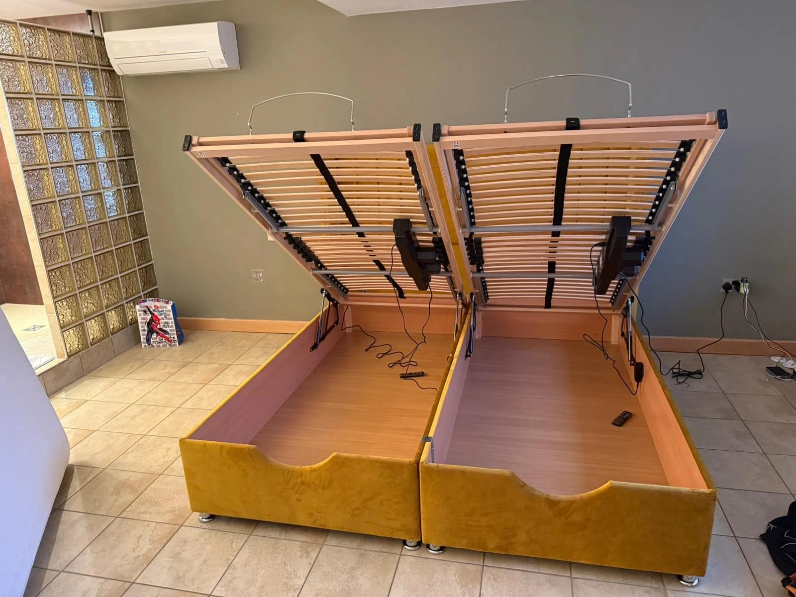 Electric Ottoman Bed